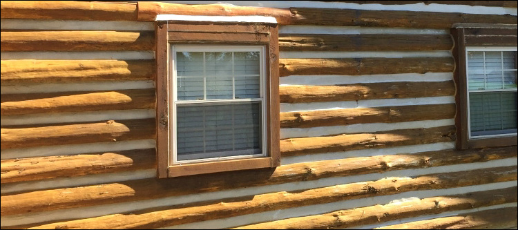 Log Home Whole Log Replacement  Raven, Kentucky