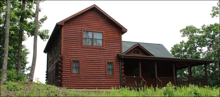 Professional Log Home Borate Application  Knott County, Kentucky