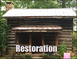 Historic Log Cabin Restoration  Knott County, Kentucky
